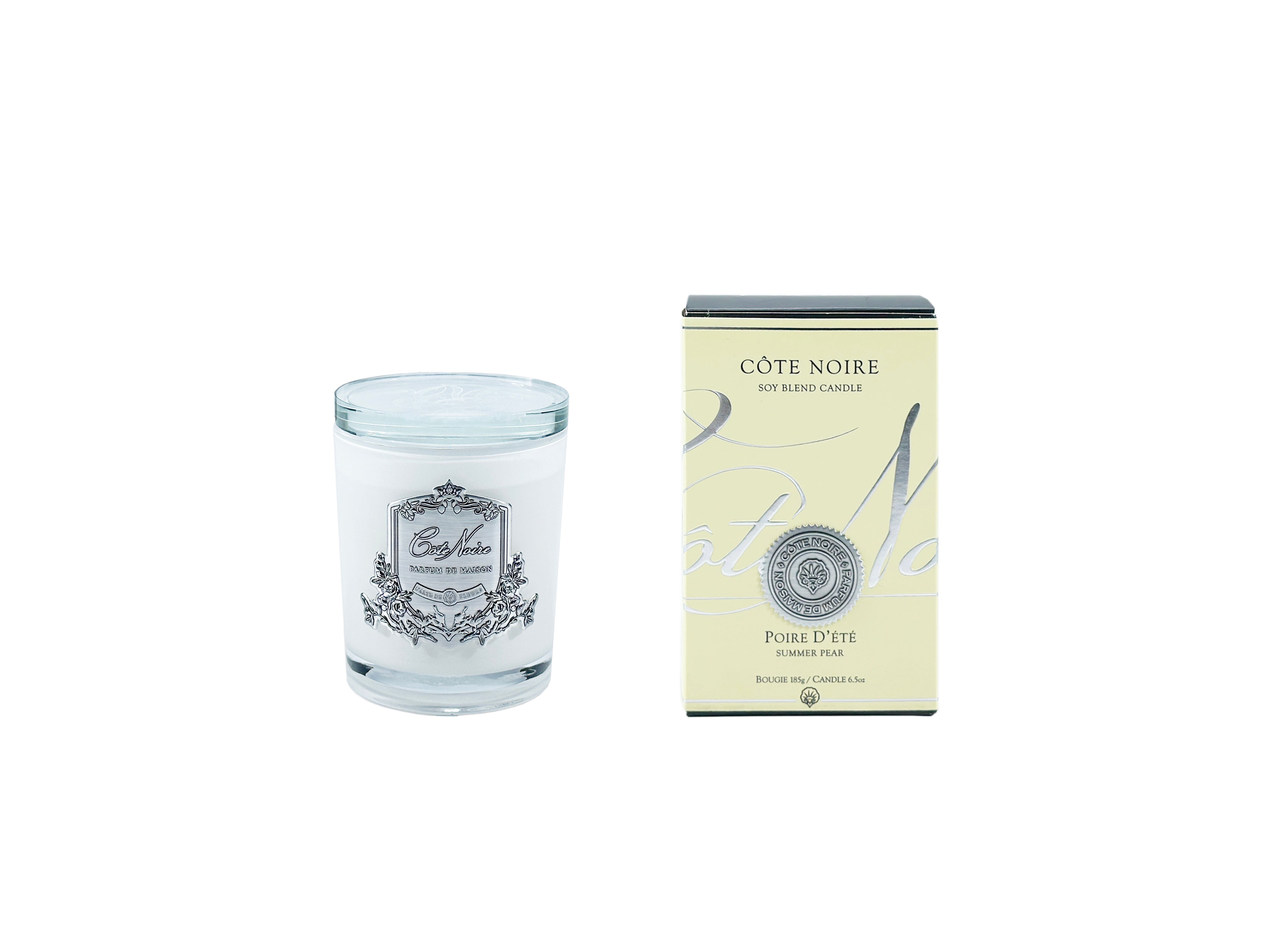 Cote Noire - Summer Pear - 185g Silver Candle